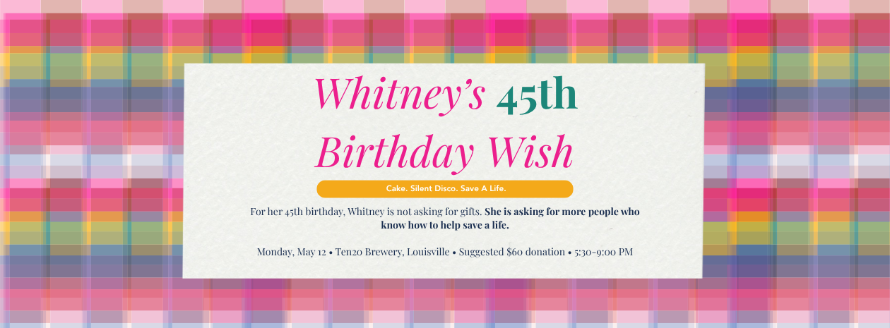 Whitney's Birthday Wish